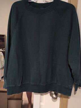 Old Navy Women's Crewneck Sweater — Forest Green